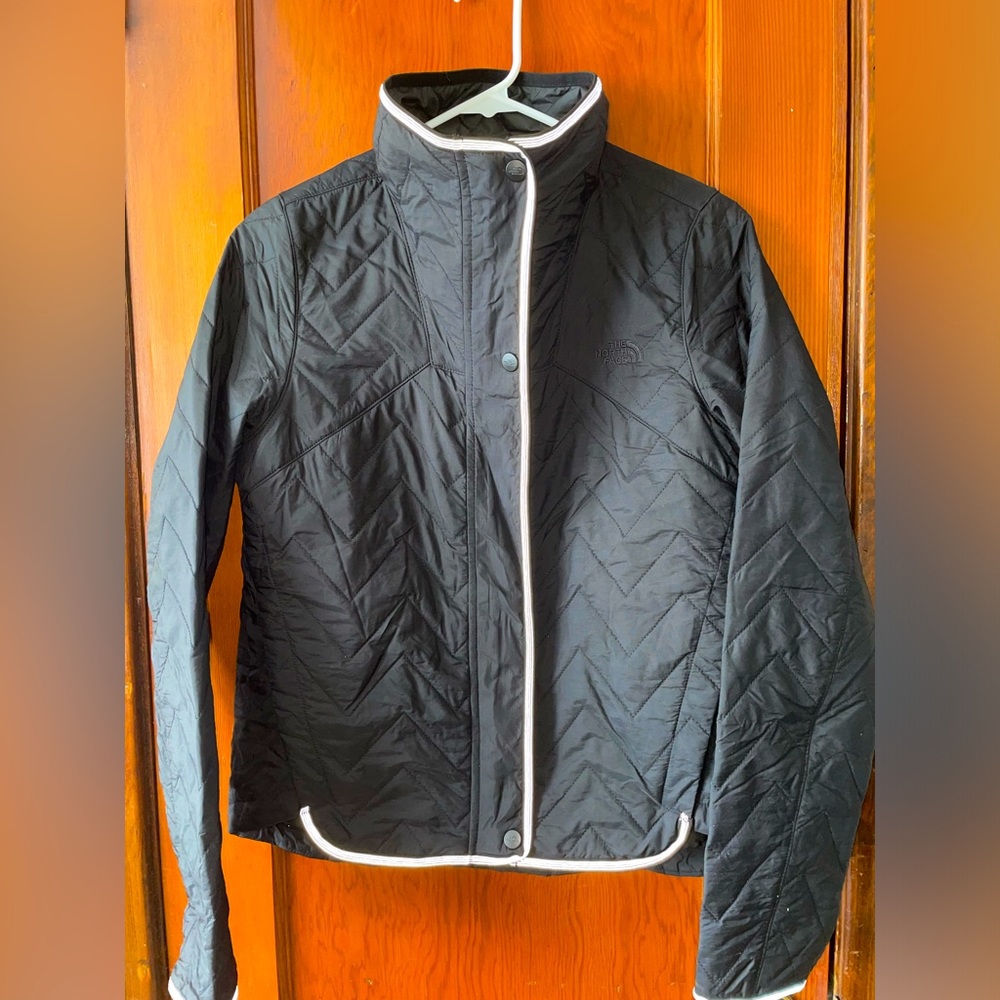The north face quilted reflective insulated jacket -small